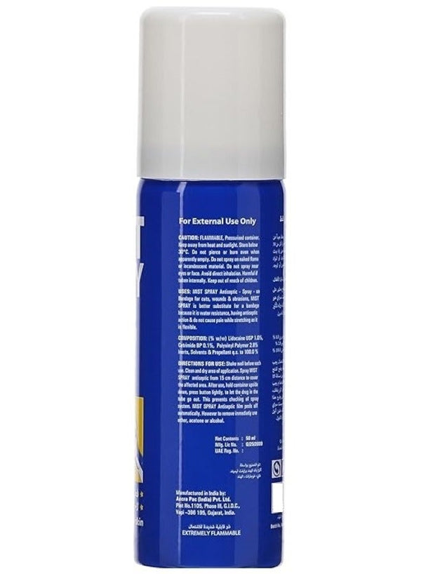 Mist First Aid Spray 50 ML - Premium Protection