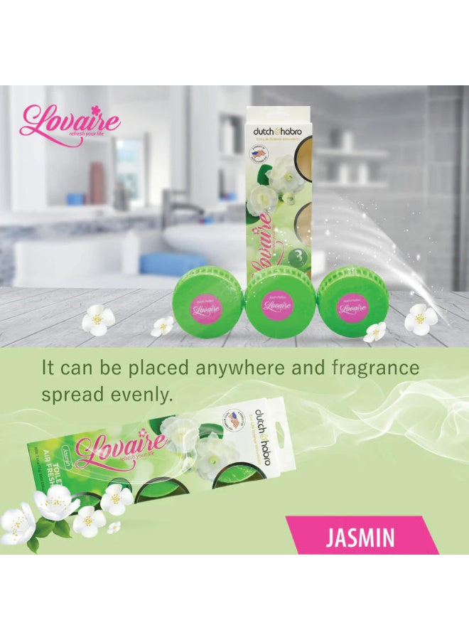 air freshner, air freshner jasmin, bowl rim, cool dry, dutch & habro, flush non, freshner jasmin, gel based, lovaire toilet, lovaire toilet air, non toxic, setup gel, toilet air, toilet air freshner, type gel