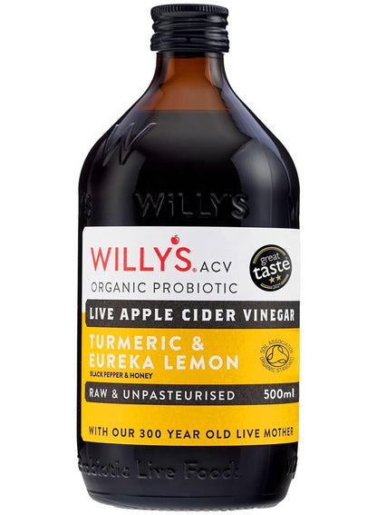 Organic Probiotic Apple Cider Vinegar - WILLY'S ACV
