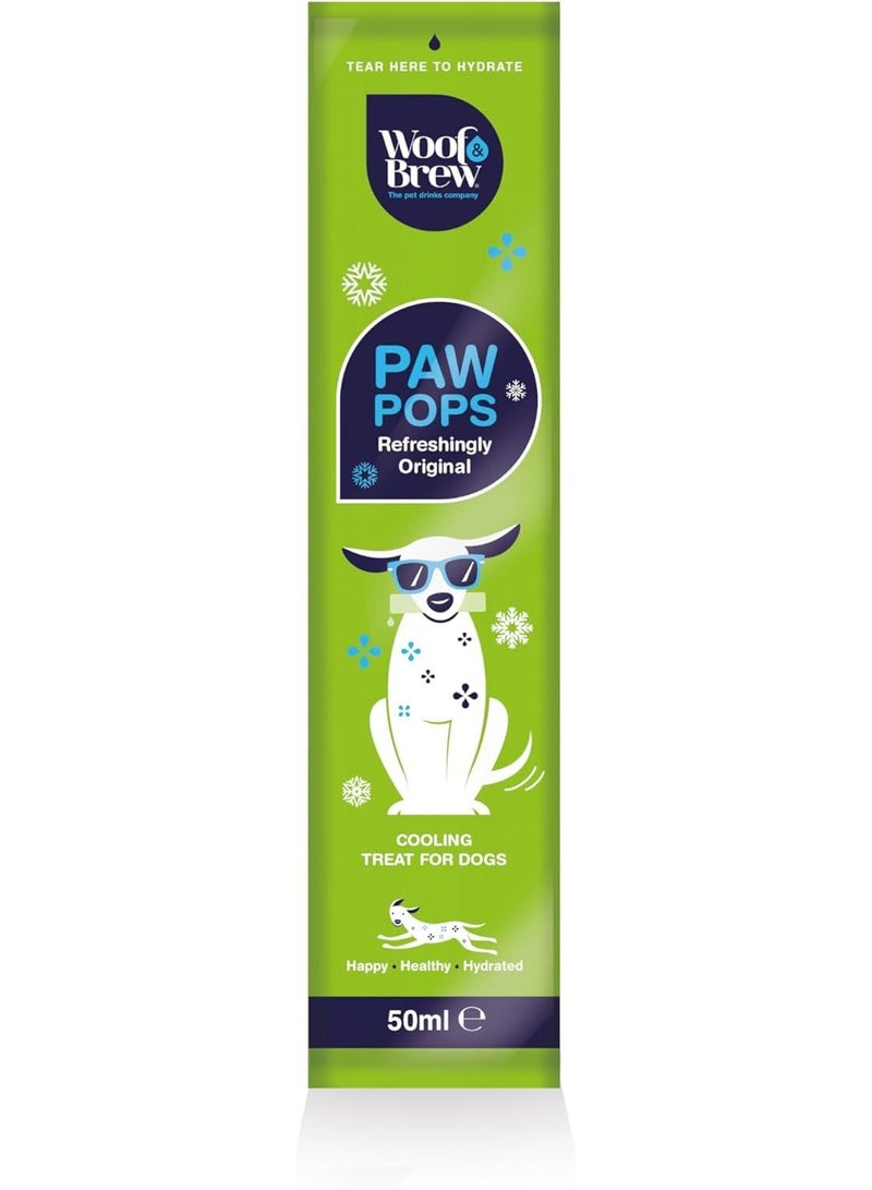 Cooling Ice Pop Treats for Dogs by Woof&Brew