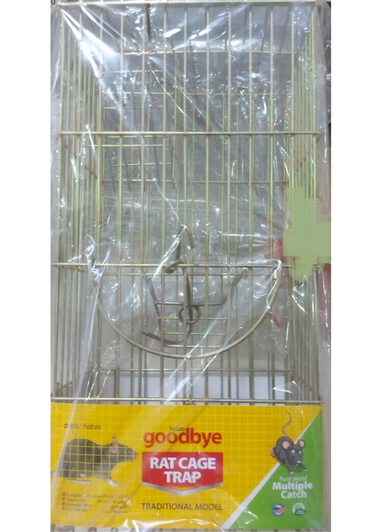 Habro Goodbye Rat Cage Trap - Traditional Model