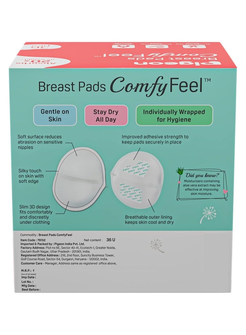 Pigeon Brest Pads Comfyfeel 36 Pcs