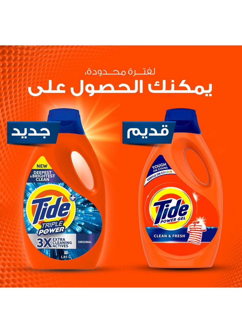 Tide Triple Power Original Liquid Detergent 1.8L