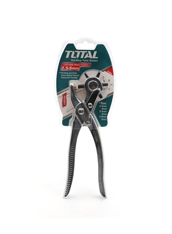TOTAL Leather Punch 2.5-5mm Quality Tool