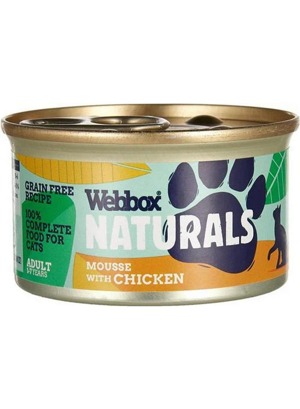 Webbox Natural Cat Mousse With Chicken 85G
