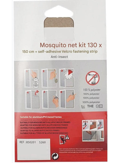 LUANCE Mosquito Net With Adhesive Strip