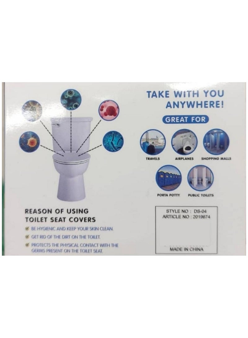 Home Mate Toilet Seat Cover 10 Pcs Pack