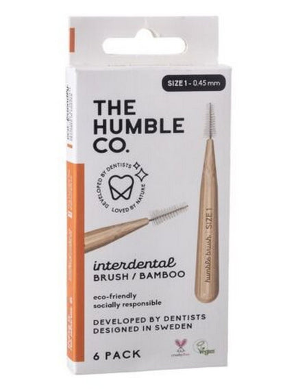 The Humble Co. Interdental Brush Bamboo - Size 1