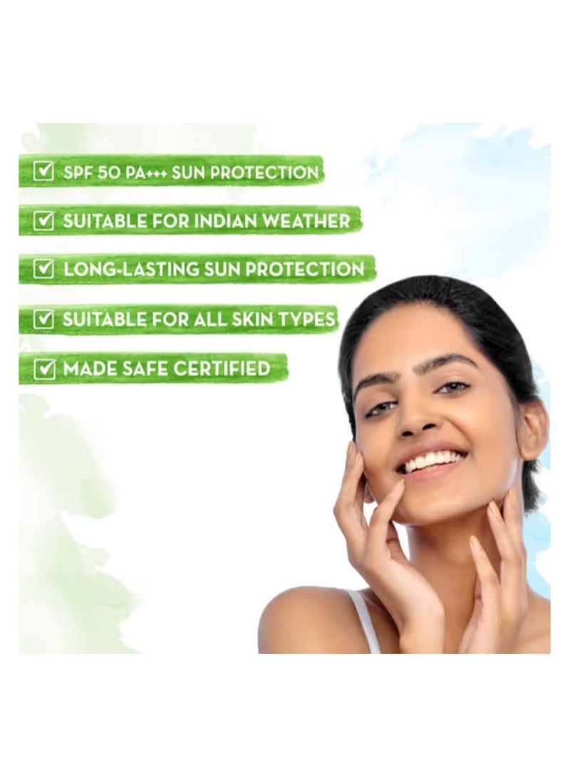 Mamaearth Ultra Light Sunscreen SPF 50 - Mamaearth