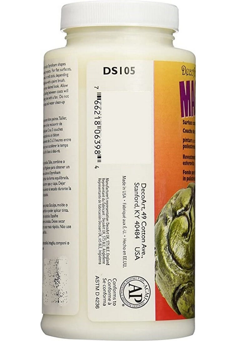 DecoArt Magikote Surface Coating for Styrofoam 8 oz