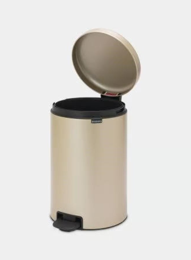 Brabantia Newicon Pedal Bin 20L Metallic Gold