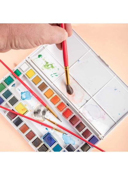 Mont Marte Watercolour Brushes Set 4Pc