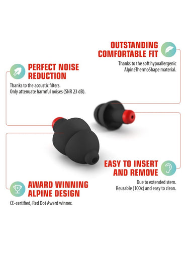 Alpine Worksafe Construction Earplugs for Adult