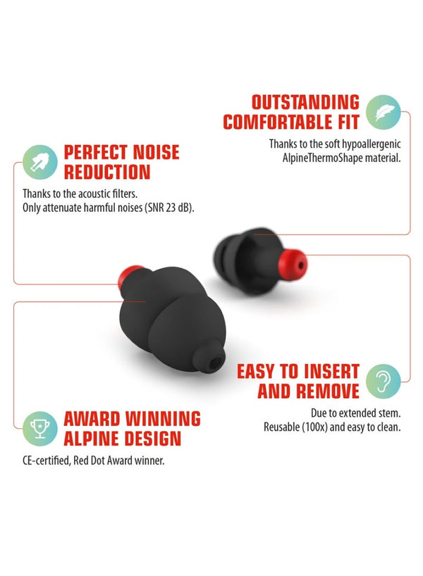 Alpine Worksafe Construction Earplugs for Adult