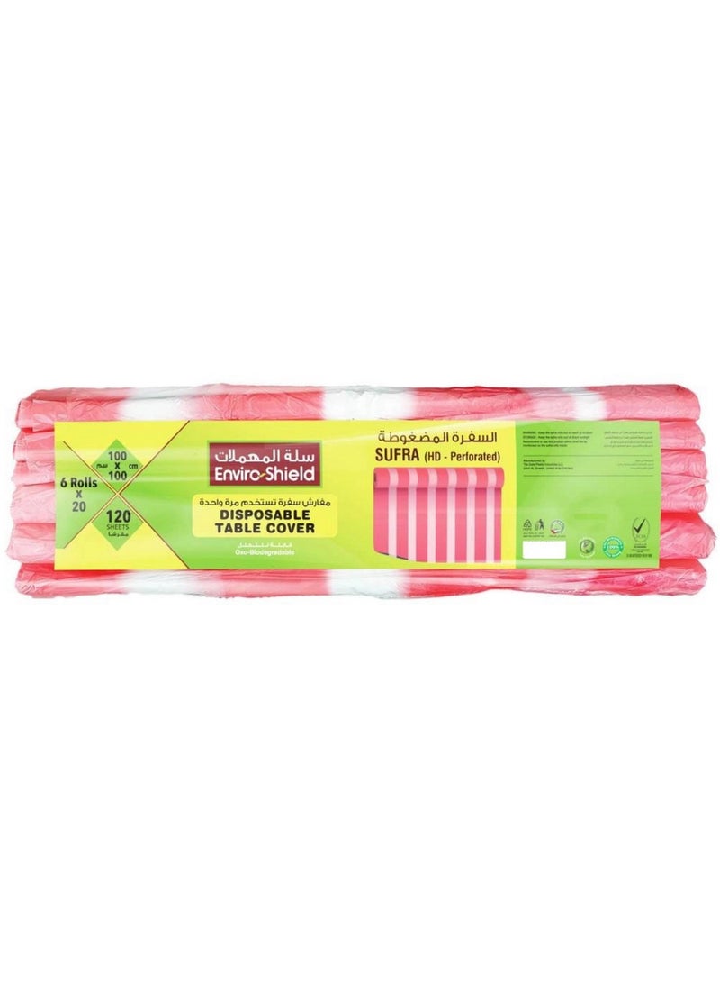 EnviroShield Plastic Sufra Rolls 100x100 cm
