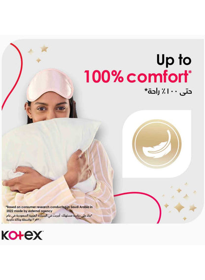 Kotex Maxi Protect Thick Pads Overnight Protection