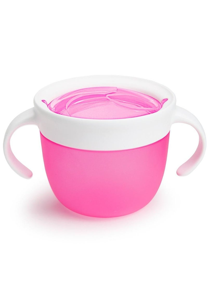 Munchkin Snack Dispenser White / Pink