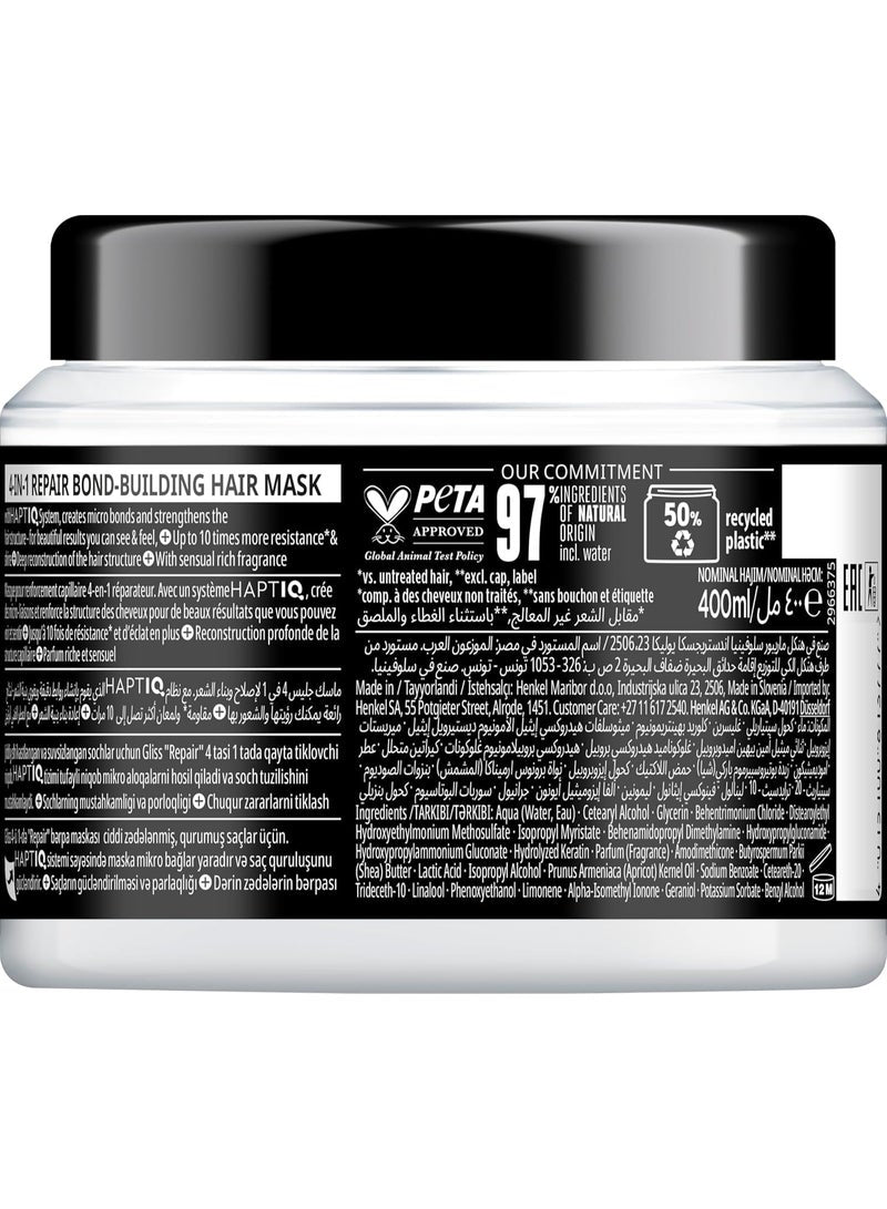 Schwarzkopf Gliss 4 In 1 Hair Mask 400 ML