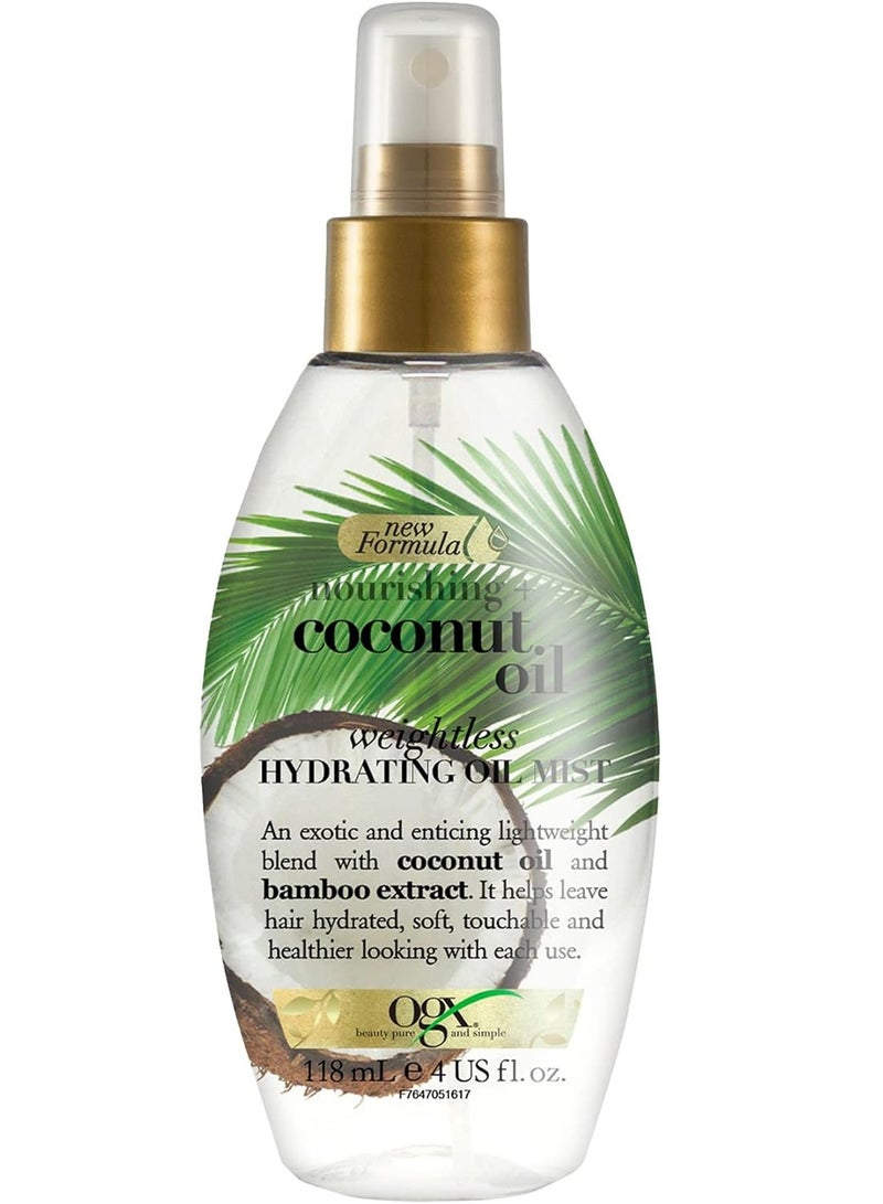 Ogx Coconut Oil Weightless Hydrating Oil Mist