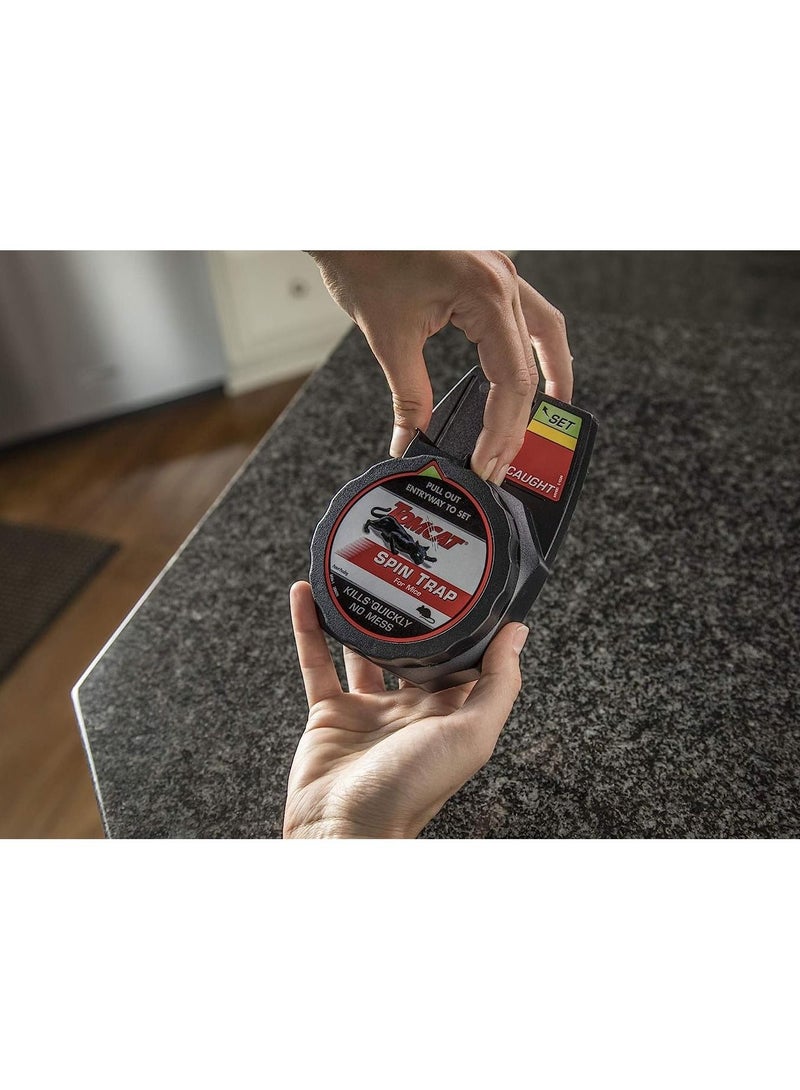TOMCAT Spin Trap for Mice - Effective Pest Control