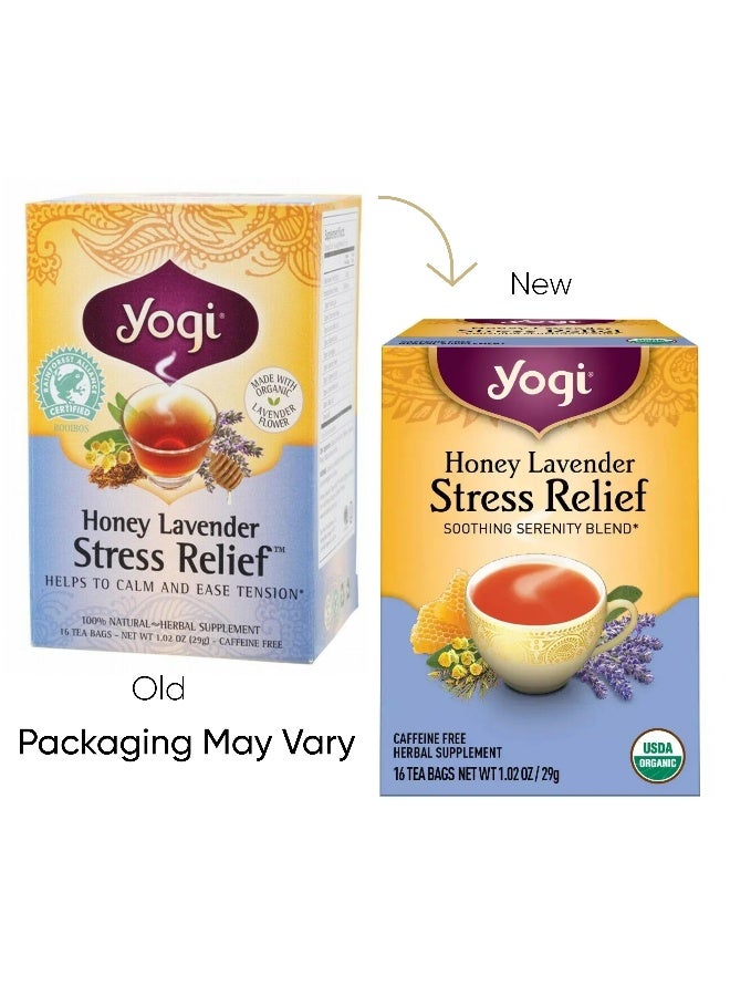 Yogi Tea Honey Lavender Stress Relief Tea
