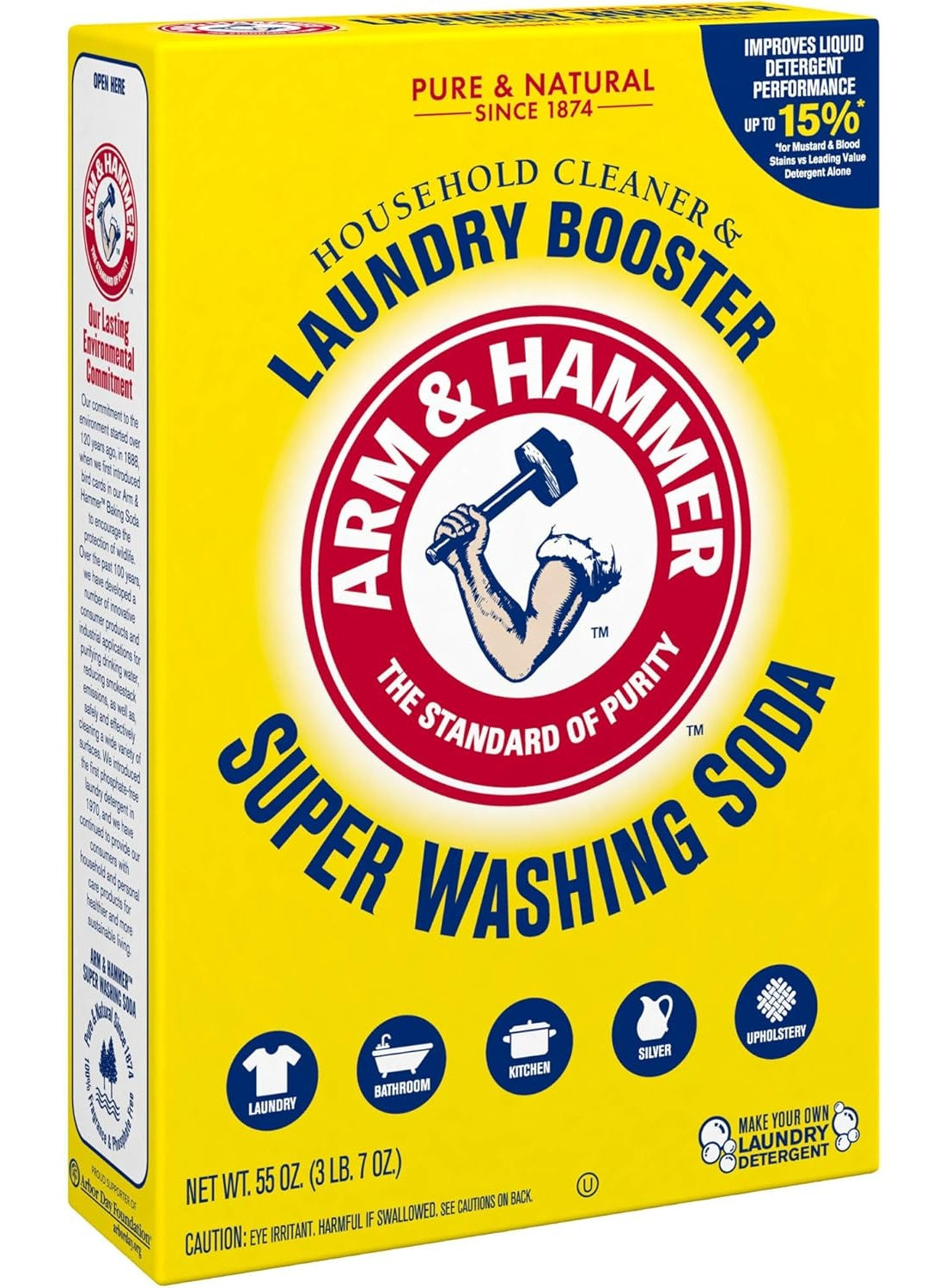 arm & hammer, home key, home safe, household cleaner, laundry booster, laundry detergent, liquid detergent, multi-purpose, soda household, soda household cleaner, stainless steel, super washing, super washing soda, washing soda, washing soda household