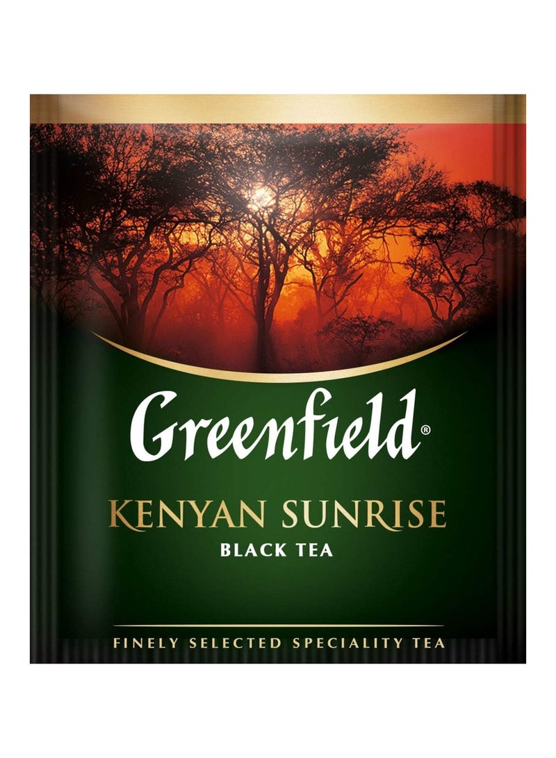 Kenyan Sunrise Black Tea 25 Tea Bags Greenfield
