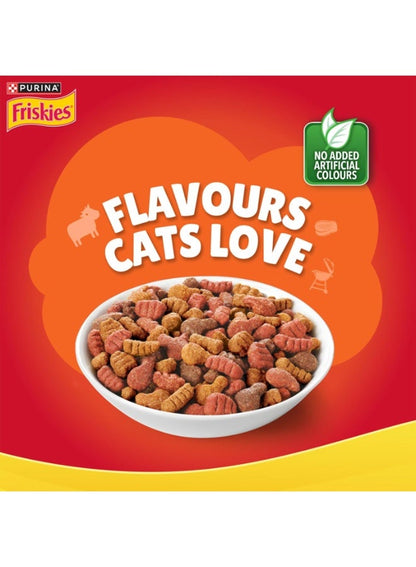Purina Friskies Meaty Grills Dry Cat Food 2.5 Kg