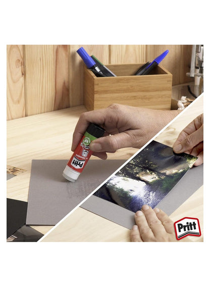 Pritt Transparent Glue Stick 11G X 4