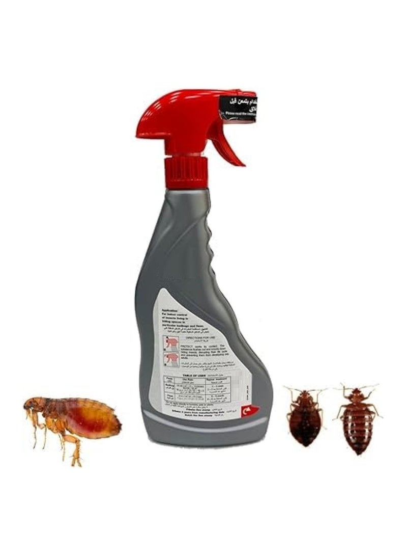 Protect Bedbug and Flea Killer Spray 480 ML