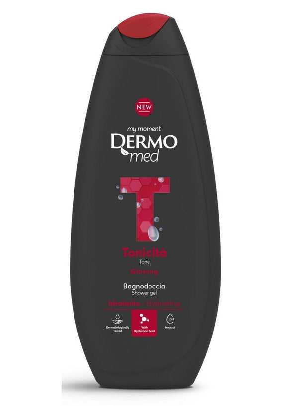 Dermomed Toning Ginseng Shower Gel 750 ML