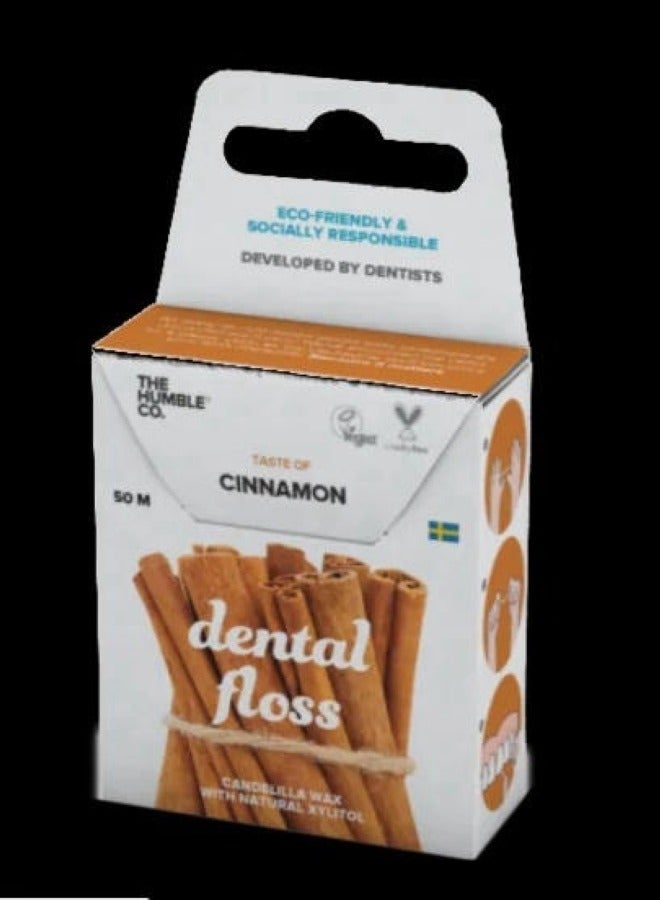 The Humble Co. Dental Floss Cinnamon 50m