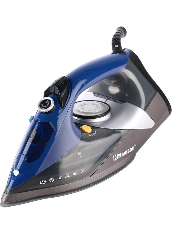 NAMSON 2200W Steam Iron with Ceramic Soleplate
