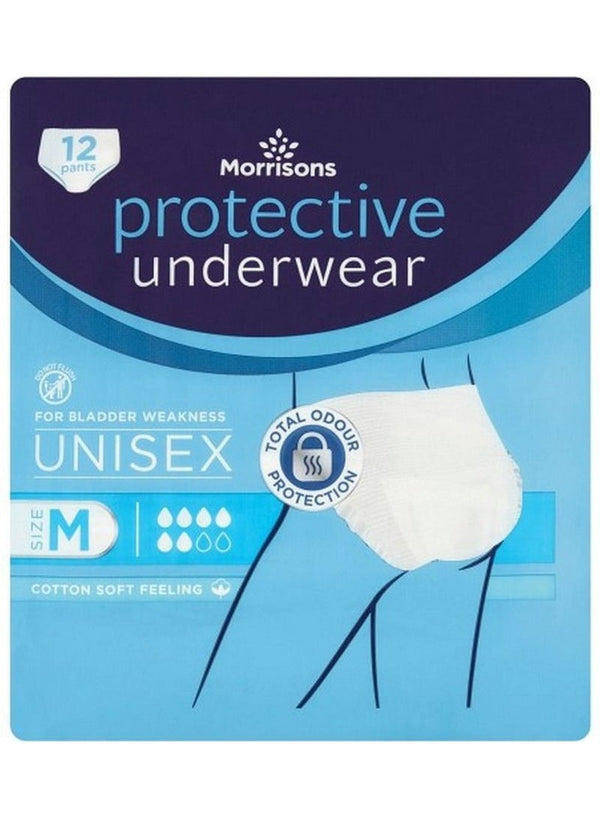 Morrisons Protective Underwear Unisex Medium Pack