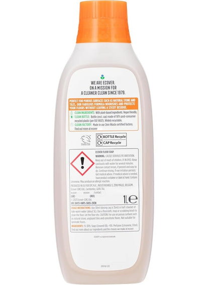 Ecover Floor Cleaner Orange And Lemon 1 Liter
