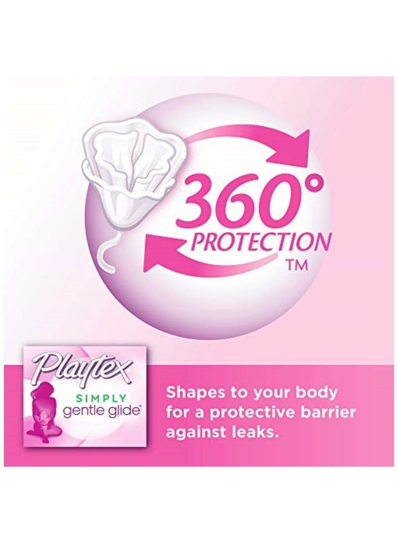Playtex Gentle Glide Tampons - Triple Layer Protection
