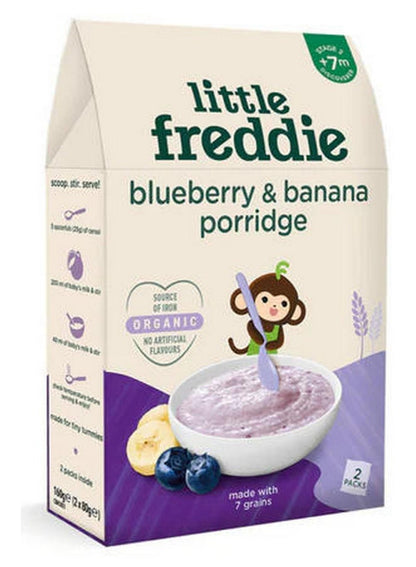Little Freddie Blueberry & Banana Porridge