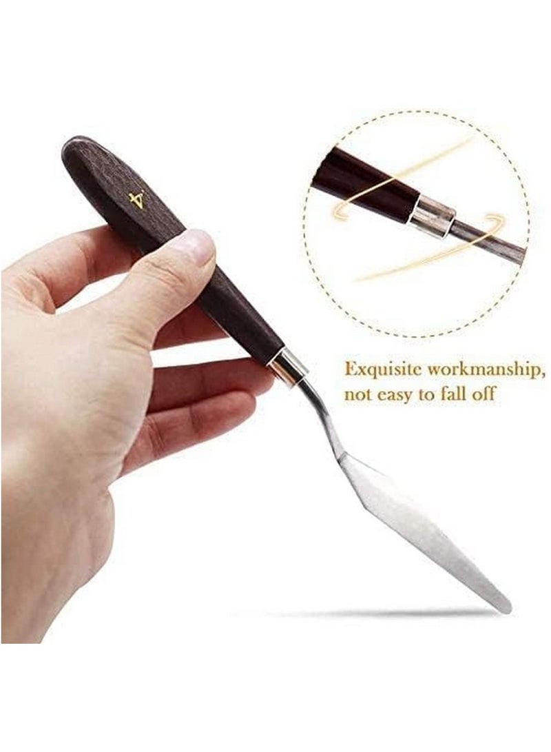 Stainless Steel Palette Knives Set - Generic
