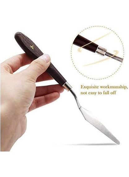Stainless Steel Palette Knives Set - Generic