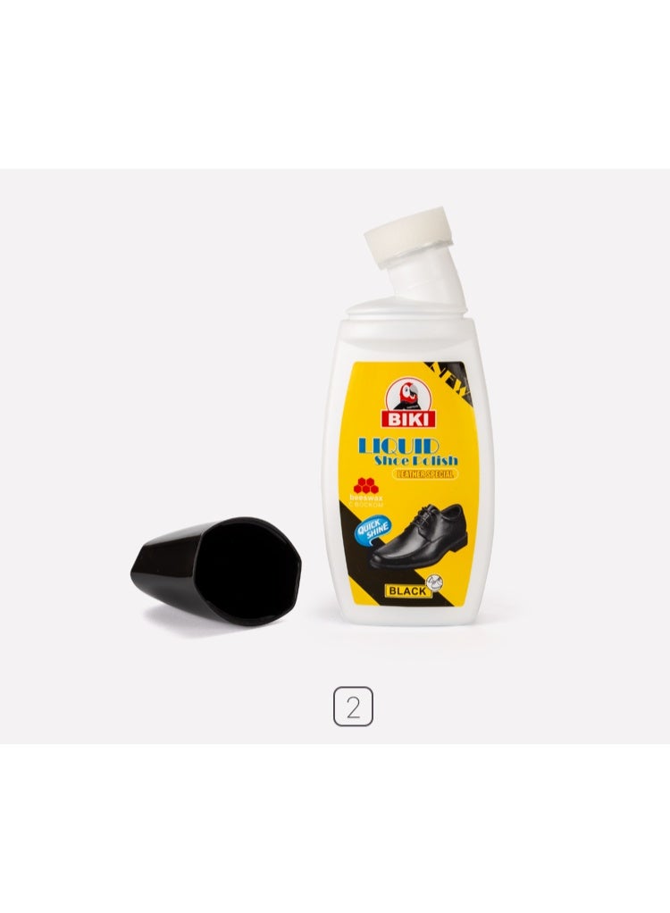 Biki Liquid Shoe Polish Black 75 ML