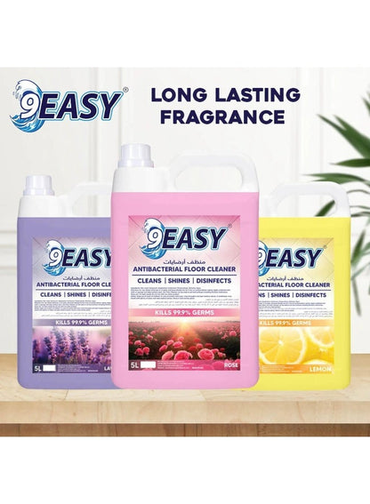 9EASY Antibacterial Floor Cleaner Lavender 3 L