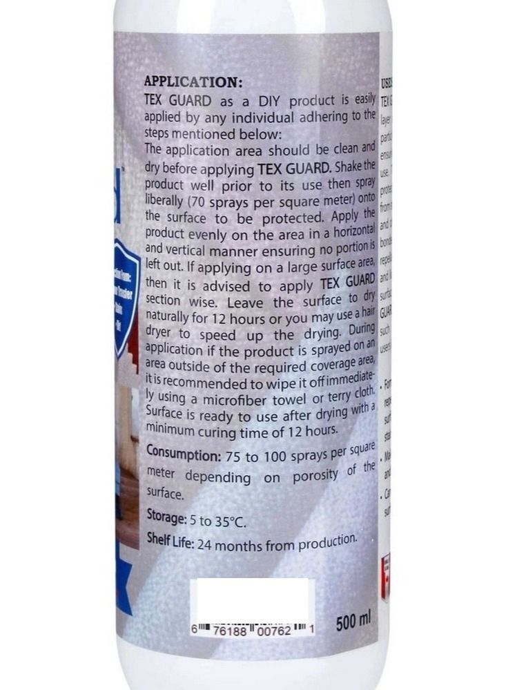 FTI Tex Guard Spray 500ml - Premium Textile Protection