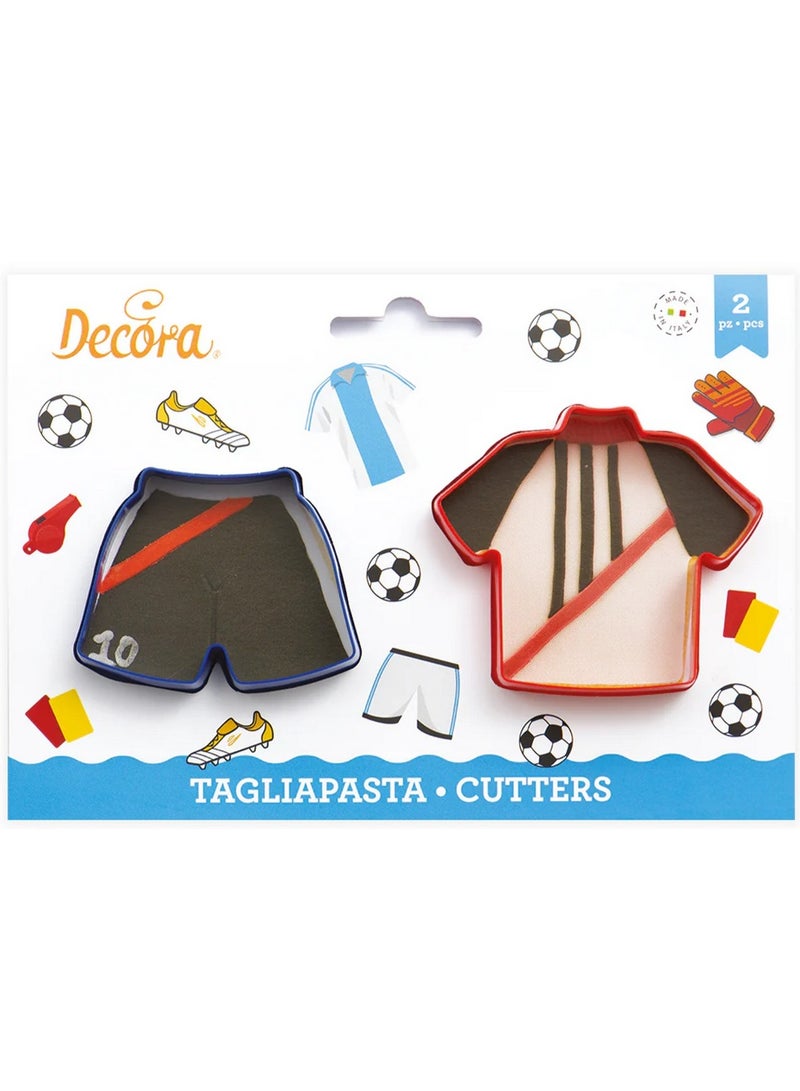 Decora T Shirt and Shorts Cookie Cutters Set