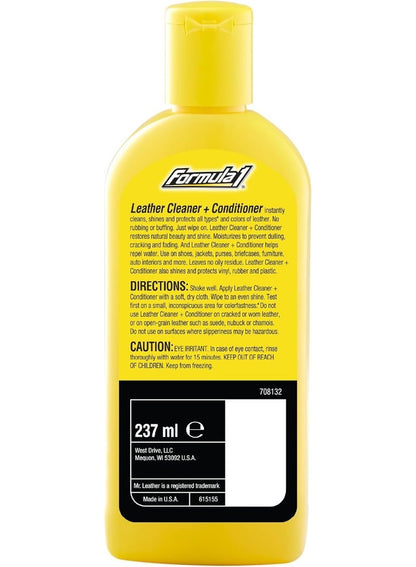 Premium Formula 1 Leather Cleaner & Conditioner