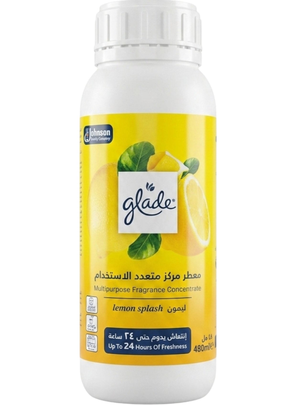 cap allows, fragrance concentrate, glade, hours form, lemon splash, lemon splash scent, multipurpose fragrance, multipurpose fragrance concentrate, needs fresh, rooms fresh, screw cap, simple way, skin keep, splash scent, zesty lemon