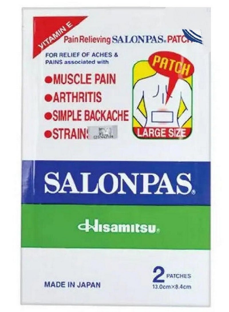 Pain Relief Patches 13cm x 8.4cm - Hisamitsu