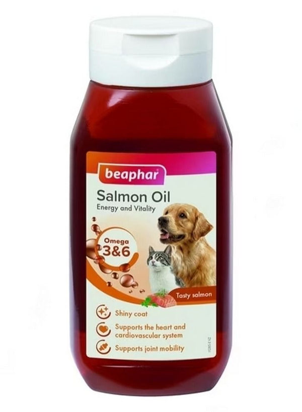 Beaphar Salmon Oil 425ml for Dogs & Cats
