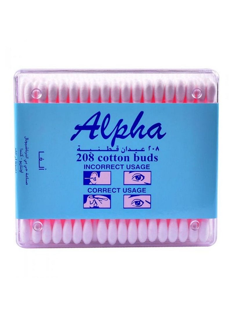 Alpha Cotton Buds Pack - Gentle Ear Care