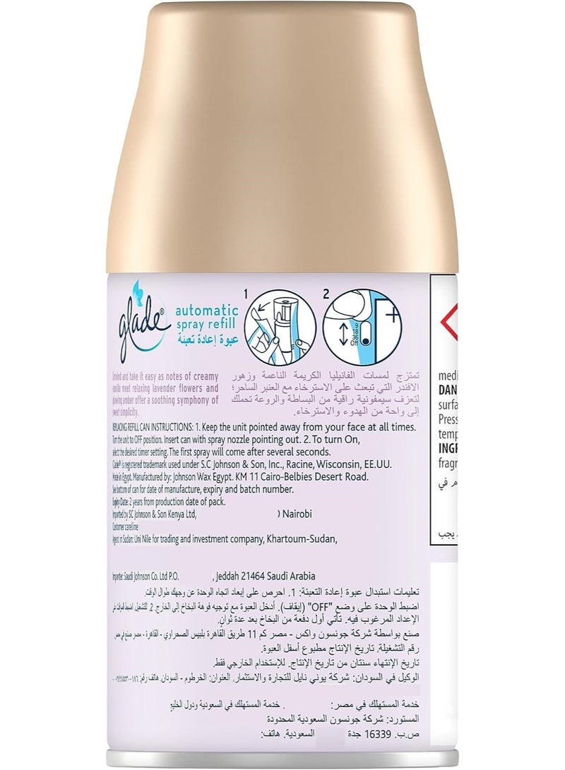 Glade Lavender & Vanilla Air Freshener Refill