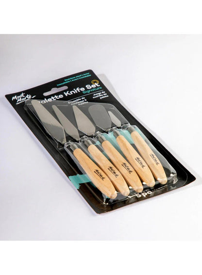Mont Marte Signature Palette Knife Set 5Pc